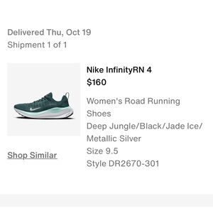 Nike Infinity RN4 Sneaker